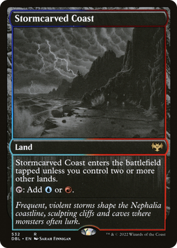 Stormcarved Coast (DBL-532) - Innistrad: Double Feature Foil