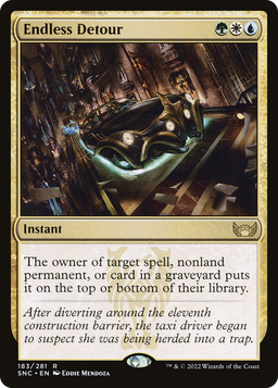Endless Detour (SNC-183) - Streets of New Capenna Foil