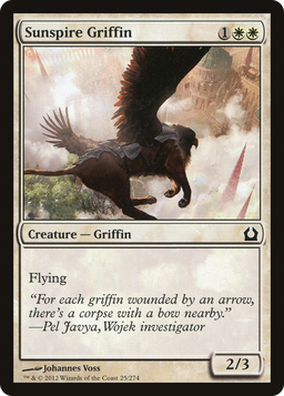 Sunspire Griffin (RTR-025) - Return to Ravnica Foil
