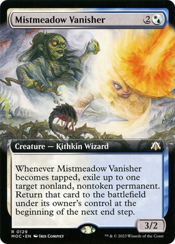 Mistmeadow Vanisher (Extended Art) (MOC-129) - March of the Machine Commander: (Extended Art)