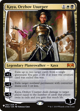 Kaya, Orzhov Usurper (LIST-186/259) - The List