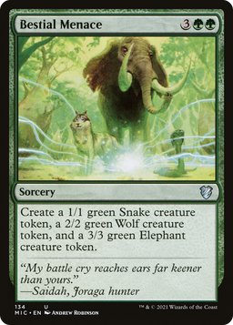 Bestial Menace (MIC-134) - Midnight Hunt Commander