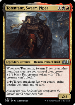 Totentanz, Swarm Piper (WOE-216) - Wilds of Eldraine