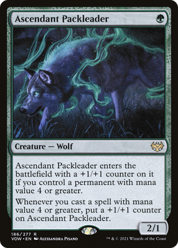 Ascendant Packleader (VOW-186) - Innistrad: Crimson Vow