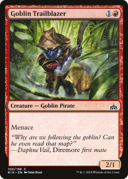 Goblin Trailblazer (RIX-105) - Rivals of Ixalan Foil