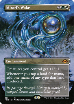 Mirari's Wake (Borderless) (MH2-320) - Modern Horizons 2 Foil