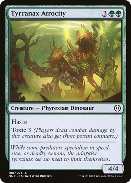 Tyrranax Atrocity (ONE-188) - Phyrexia: All Will Be One