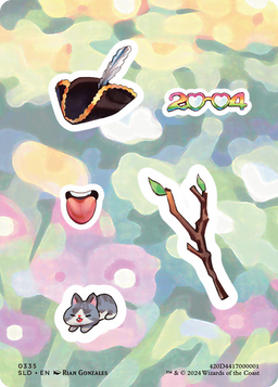 Sticker Sheet (0335) (SLD-335) - Secret Lair Drop