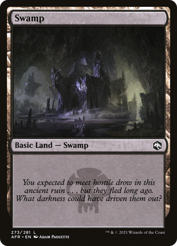 Swamp (273) (AFR-273) - Adventures in the Forgotten Realms Foil