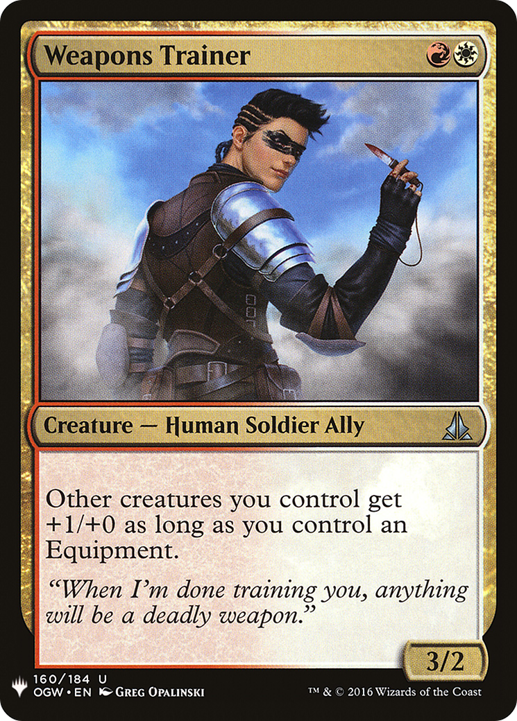 Weapons Trainer (LIST-160) - The List