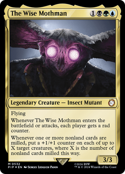 The Wise Mothman (Surge Foil) (PIP-532) - Fallout Foil
