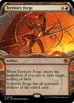Territory Forge (Showcase) (BIG-045) - The Big Score: (Showcase)