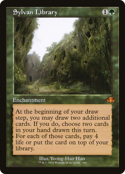 Sylvan Library (Retro Frame) (DMR-350) - Dominaria Remastered Foil