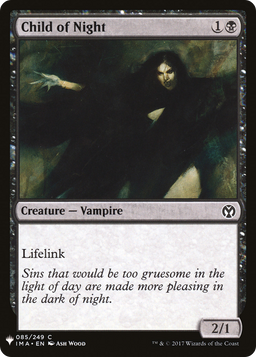 Child of Night (LIST-085) - The List