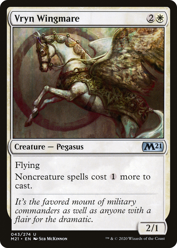 Vryn Wingmare (M21-043) - Core Set 2021 Foil