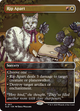 Rip Apart (SLD-1917) - Secret Lair Drop (Borderless) Foil