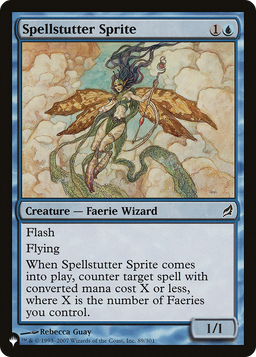 Spellstutter Sprite (LIST-89/301) - The List