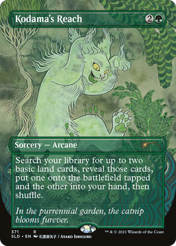 Kodama's Reach (SLD-371) - Secret Lair Drop (Borderless) Foil