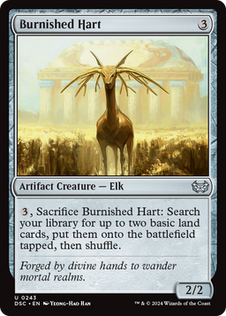 Burnished Hart (DSC-243) - Duskmourn: House of Horror Commander