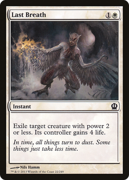 Last Breath (THS-022) - Theros Foil