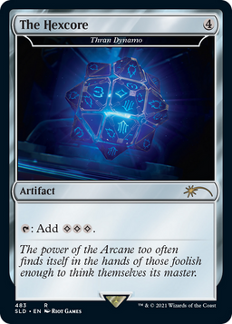 The Hexcore - Thran Dynamo (SLD-483) - Secret Lair Drop / The Hexcore Foil