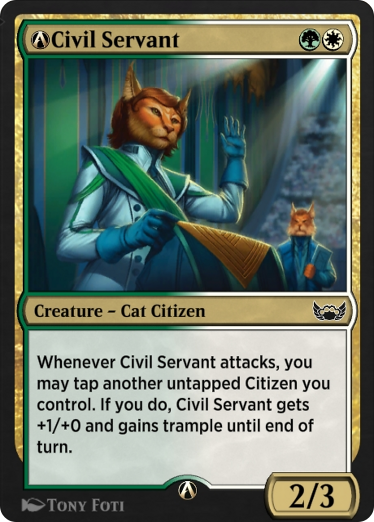 A-Civil Servant (SNC-A-176) - Streets of New Capenna