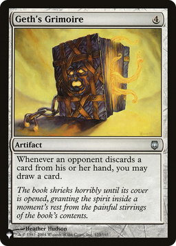 Geth's Grimoire (PLST-DST-123) - The List Foil