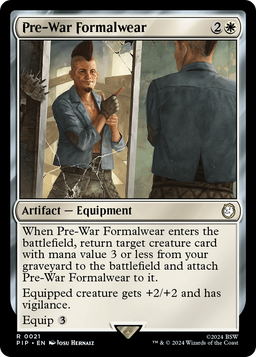 Pre-War Formalwear (PIP-021) - Fallout Foil