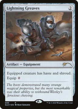 Lightning Greaves (099) (SLD-099) - Secret Lair Drop Foil