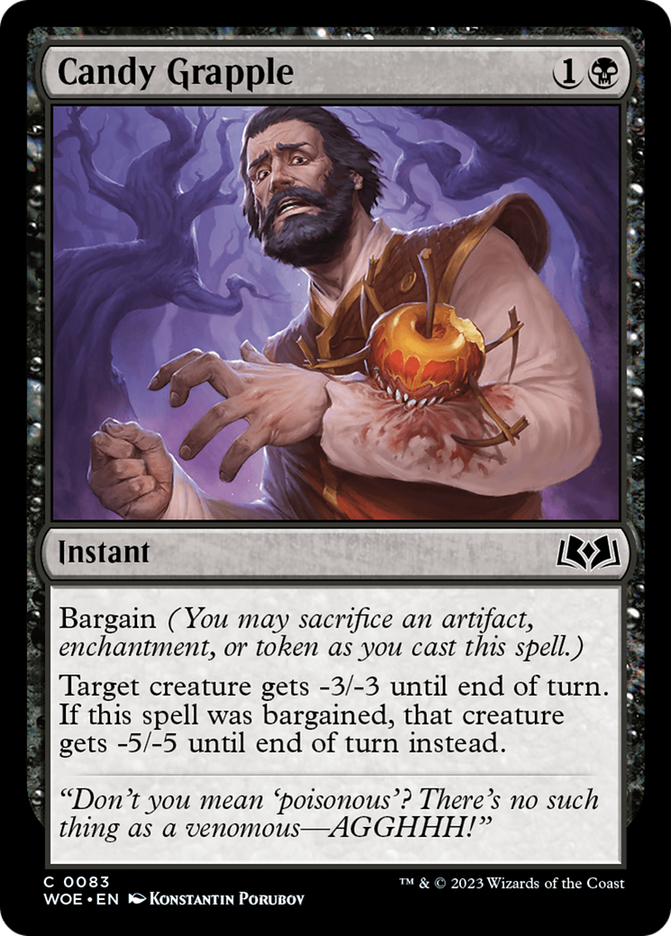 Candy Grapple (WOE-083) - Wilds of Eldraine Foil