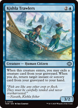 Kishla Trawlers (TDM-050) - Tarkir: Dragonstorm Foil