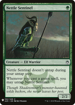 Nettle Sentinel (LIST-182) - The List