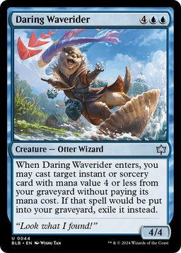 Daring Waverider (BLB-044) - Bloomburrow