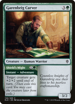 Garenbrig Carver (ELD-156) - Throne of Eldraine Foil