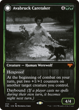 Avabruck Caretaker (DBL-454) - Innistrad: Double Feature: (Double Faced Transform) Foil