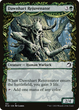 Dawnhart Rejuvenator (Showcase) (MID-301) - Innistrad: Midnight Hunt: (Showcase) Foil