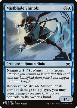 Mistblade Shinobi (LIST-020/156) - The List