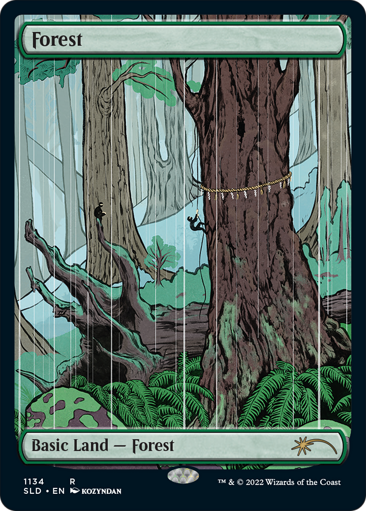 Forest (1134) (SLD-1134) - Secret Lair Drop Foil