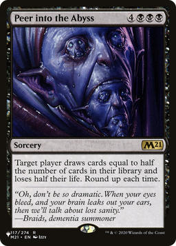 Peer into the Abyss (LIST-117/274) - The List