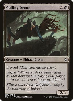 Culling Drone (BFZ-091) - Battle for Zendikar: (devoid)