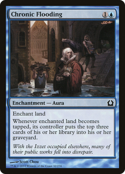 Chronic Flooding (RTR-032) - Return to Ravnica Foil