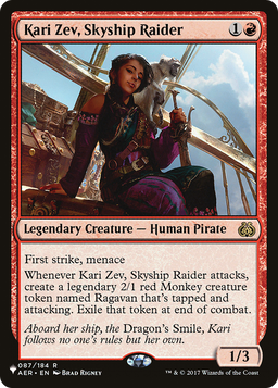Kari Zev, Skyship Raider (LIST-087/184) - The List