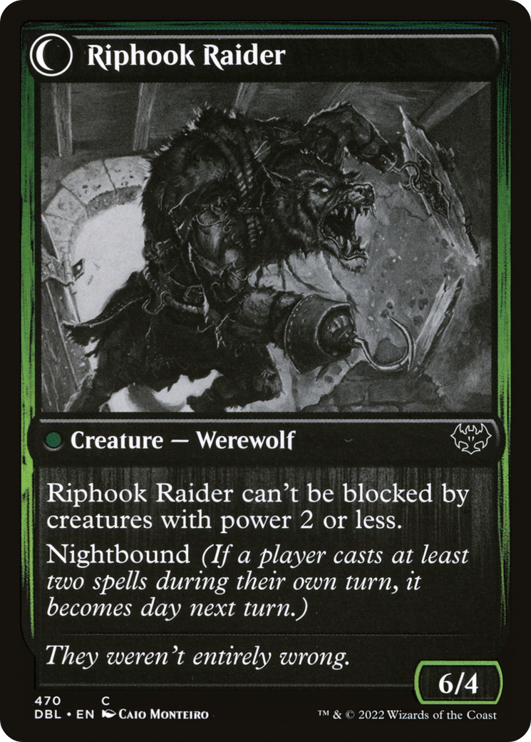 Hookhand Mariner (DBL-470) - Innistrad: Double Feature: (Double Faced Transform)