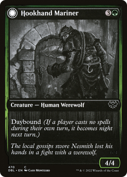 Hookhand Mariner (DBL-470) - Innistrad: Double Feature: (Double Faced Transform)