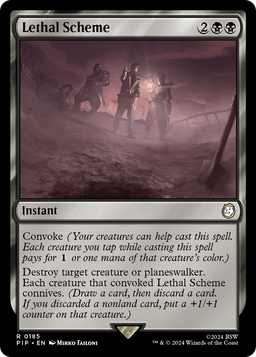 Lethal Scheme (PIP-185) - Fallout Foil