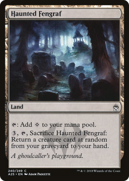 Haunted Fengraf (A25-240) - Masters 25 Foil
