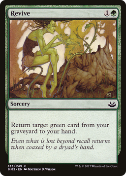 Revive (MM3-133) - Modern Masters 2017 Foil