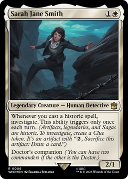 Sarah Jane Smith (WHO-006) - Doctor Who Foil