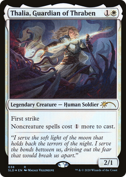 Thalia, Guardian of Thraben (038) (SLD-038) - Secret Lair Drop Foil