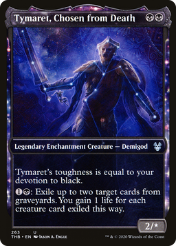 Tymaret, Chosen from Death (Showcase) (THB-263) - Theros Beyond Death: (enchantment, Showcase) Foil